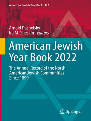 cover image of American Jewish Year Book 2022